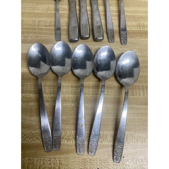 11 Piece Imperial MARITA Stainless USA Flatware Silverware Utensils Assortment - Picture 2 of 10